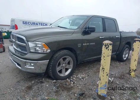 2012 Ram 1500 Slt from USA, damaged, VIN 1C6RD7LT9CS184171